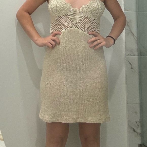 Staud Tara dress natural - Picture 3 of 6